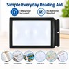 Large Full Page Magnifying Glass for Reading, Lightweight Handheld Reading