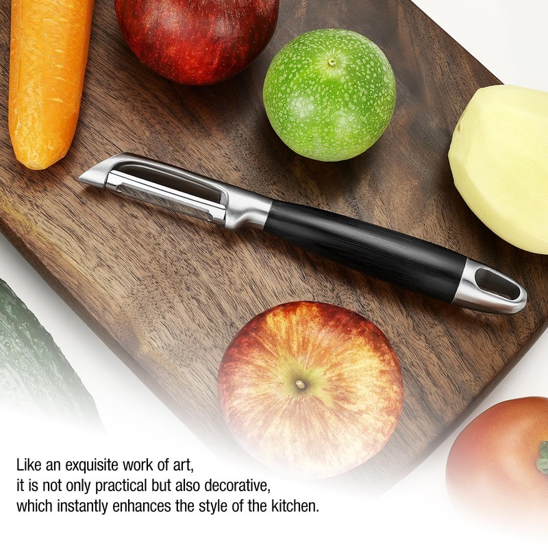 KULUNER [Upgraded] 304 Stainless Steel Multi-Function Kitchen Peeler - With