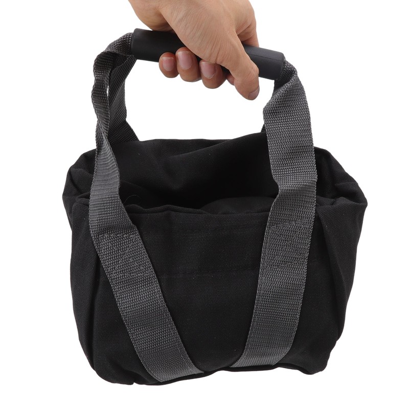 Workout Sandbag Tear Resistant with Ergonomic Handle 12oz Canvas Weightlifting