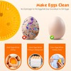2 PCS Egg Washer for Fresh Eggs, Silicone Egg Brush