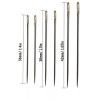 TIKA 24 Pcs Self-Threading Sewing Needles - Stainless Steel Darning