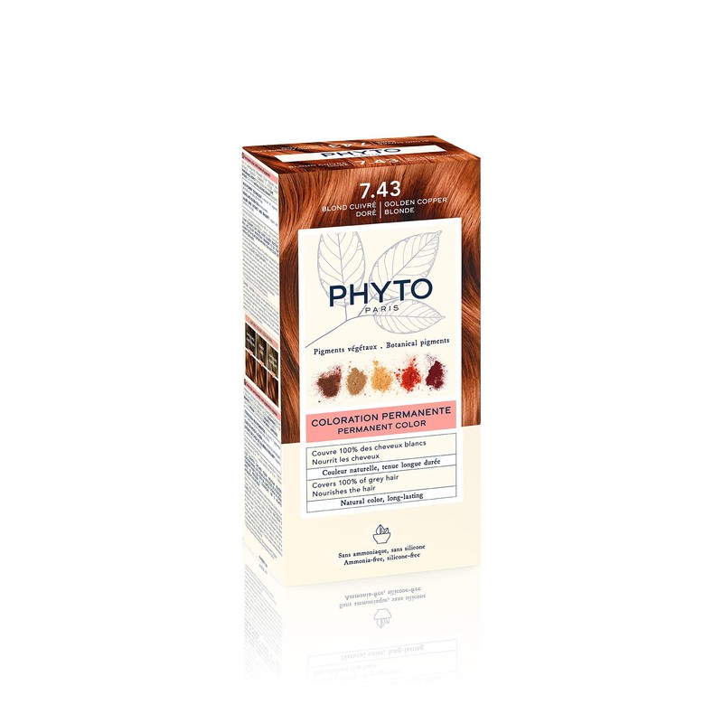 PHYTO COLOR 7.43 Golden Blonde Copper