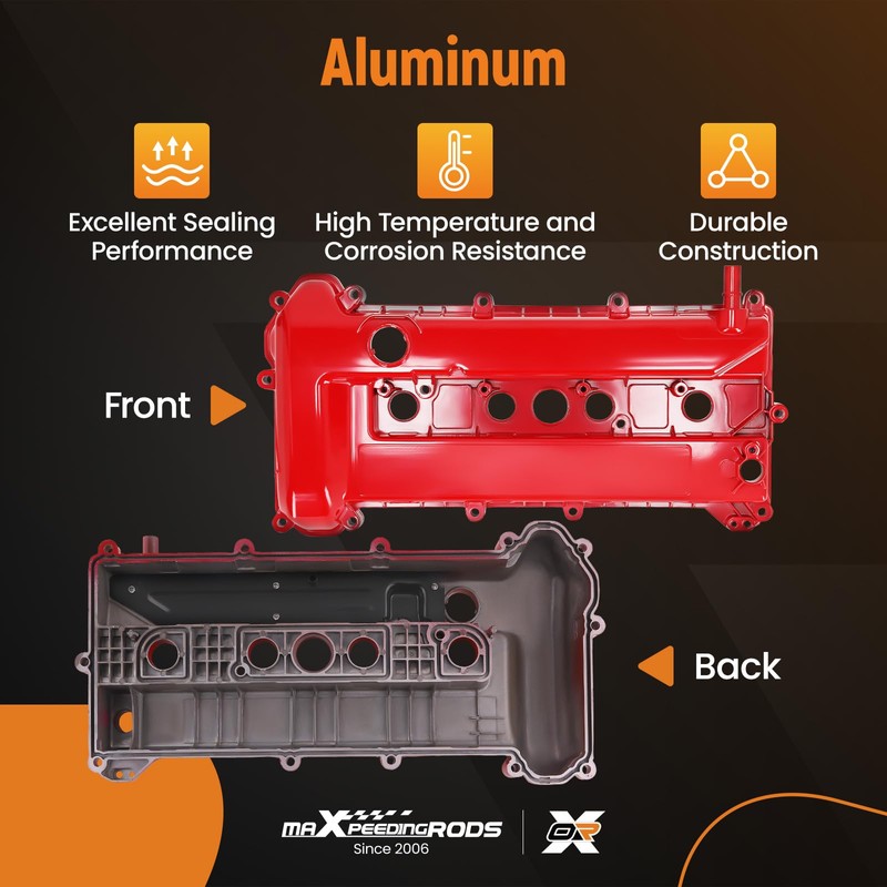 maXpeedingrods Upgraded Aluminum Engine Valve Cover for Ford Escape Focus