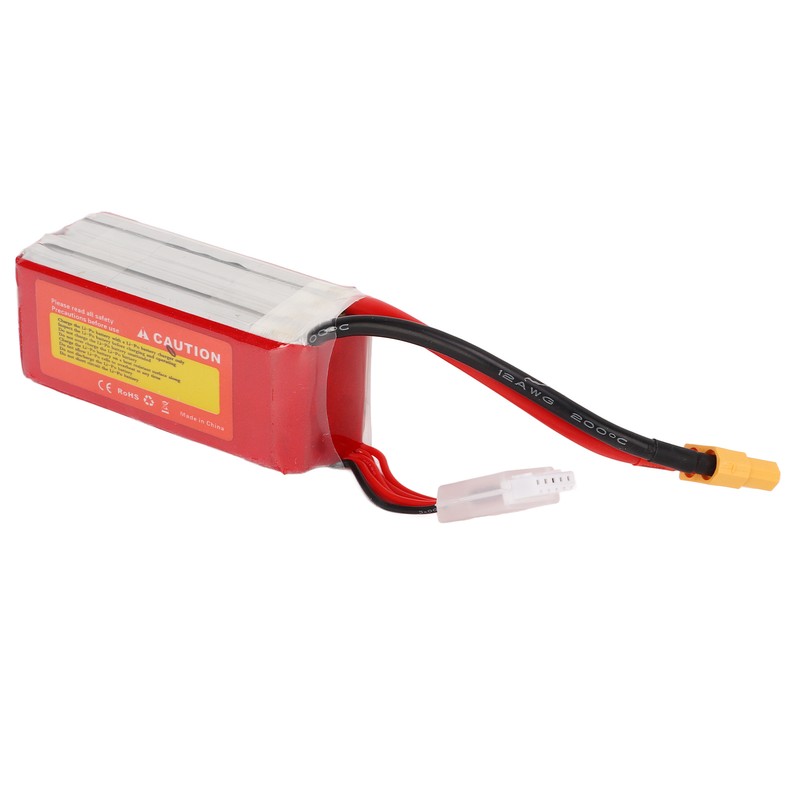 1800mAh Lipo Battery 100C Discharge Rate 14.8V 4S XT60 Plug