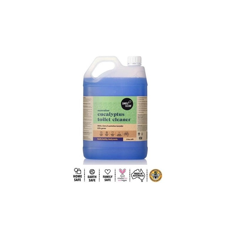 Simply Clean Australian Eucalyptus Toilet Cleaner 5L