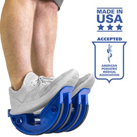 ProStretch Double Original Calf Stretcher, Dual Foot Rocker for Plantar Fasciitis, Achilles Tendonitis, and Tight Calves, Made in USA