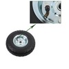 Timunr All-Terrain Smooth Travelling Black Inflatable Wheel Kit Replacement for