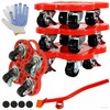 Furniture Mover with Brake Wheels,Furniture Sliders,Furniture Lift Mover Tool Set,
