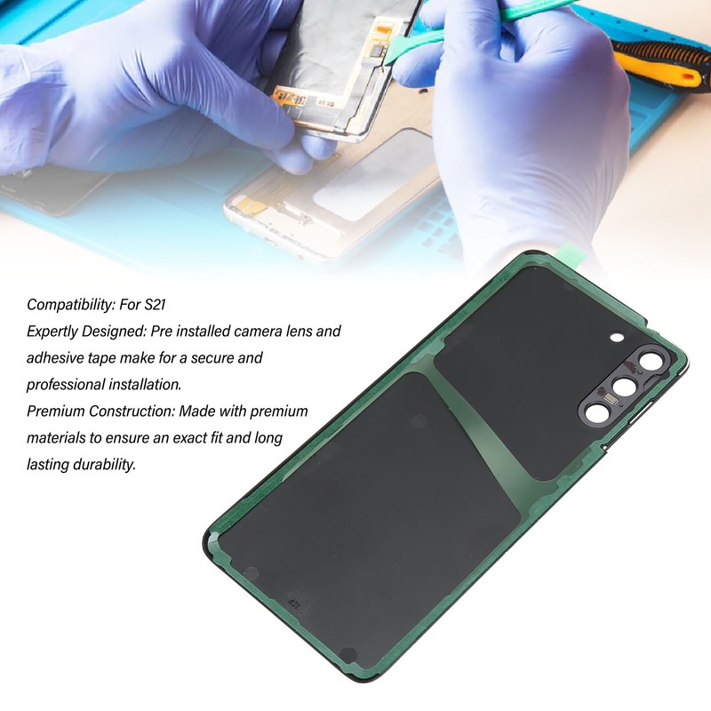 Back Glass Replacement for S21 Back Rear Cover Hosing Door