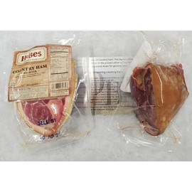 Hobe's Country Ham Hocks 2/12 Oz Seasoning Bone DOES NOT REQUIRE REFRIGERATION UNTIL OPENED