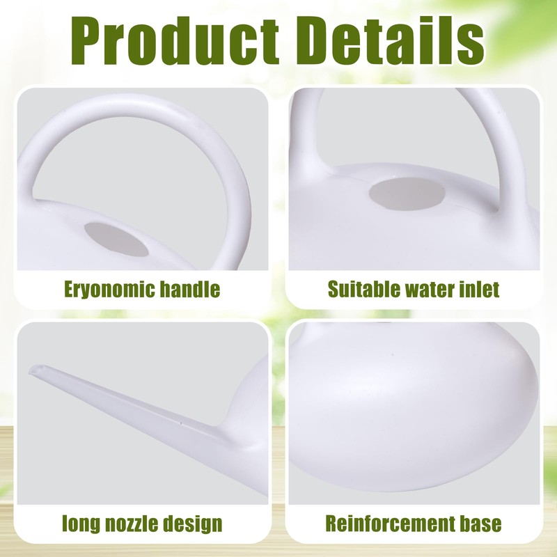 ZXJ Small Plastic Watering Can - 1/4 Gallon - for