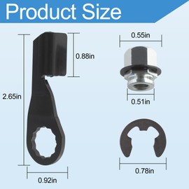 Depth Adjustment Lever Assembly S77-54 Fits For Skil saw Replaces 2610317088 (1 Pack)