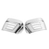 Unbranded Chrome Tail Light Visor Cover For Harley Tri Glide
