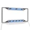 Fastasticdeals Metal Insert License Plate Frame Sea Bass Weatherproof Car