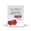 Shea Olein Sea Moss Herbal Soap with Hibiscus Oil &