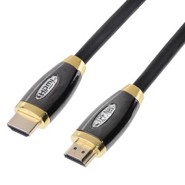 TPFNet 3 Pack 2 m HDMI Cable 2.0 Ferrite Core Gold-Plated Connectors and Metal Shielding High Speed Ethernet 4K UHD