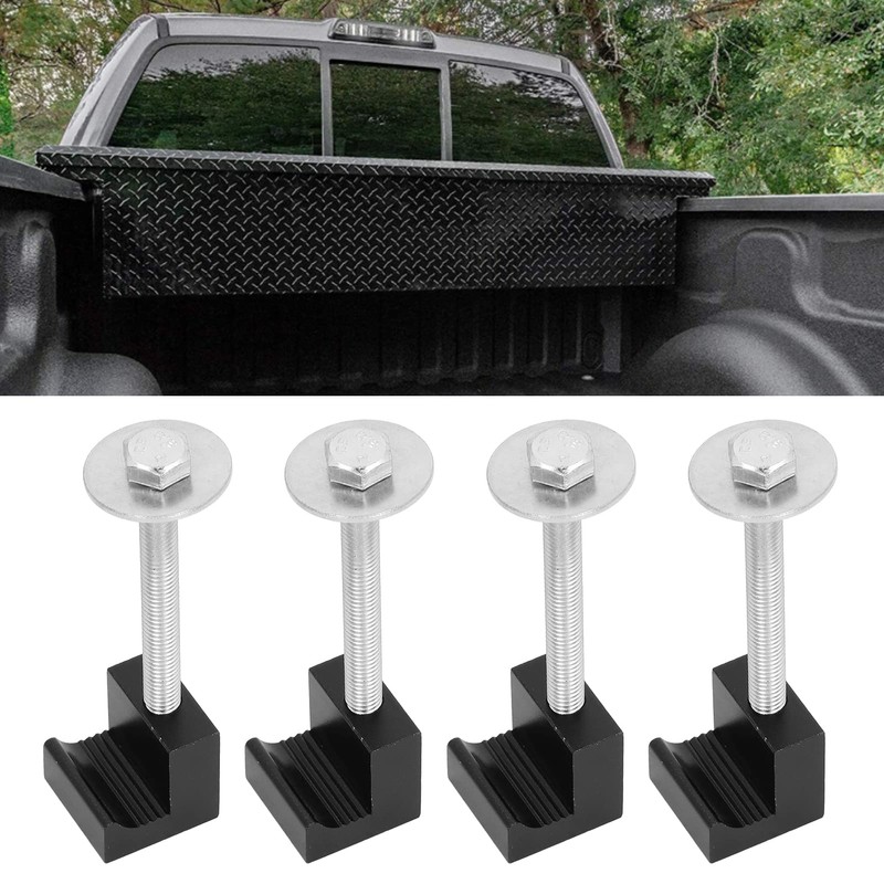 Tool Box Mounting Kit 4Pcs Set Pickup Truck Tool Box