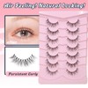 Natural Lashes False Eyelashes 10MM Short Lashes for Small Eyes