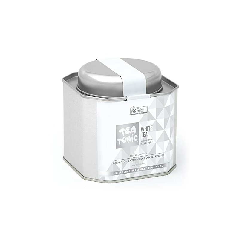 White Tea Loose Leaf Caddy Tin