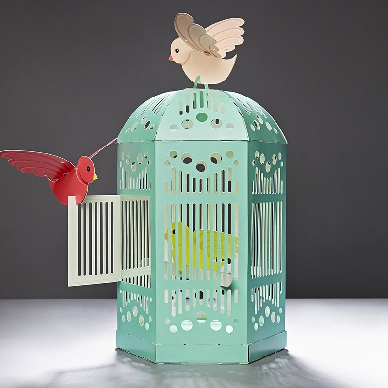 Make A Beautiful Birdcage- Paper Crafts For Kids