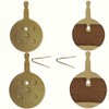 2 Pairs of Disc Brake Pads Compatible with BB5, BR35,