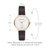 VICTORIA HYDE Simple Women's Second Hand Quartz Watches With Replaceable