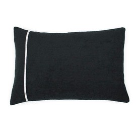 Imabari Towel Pillowcase Idezora Pile Pillowcase 45x90cm Black