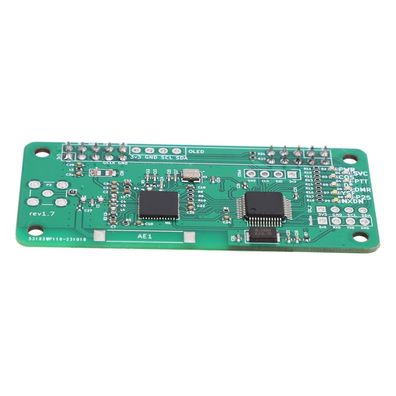 MMDVM Hotspot Board PCB 32 Bit 10mW RF DMR YSF
