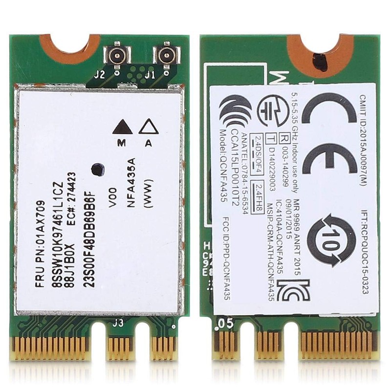 ASHATA - Network Card, 2.4G + 5G Dual Band Wireless