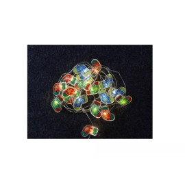 Home Accents Holiday LED Warm White Stocking (1" size) Ultra-Wire Light (18 Lights, 6 feet in length)