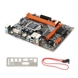 B75 Desktop Computer Motherboard, LGA 1155 DDR3 CPU Mainboard Support NVME+NGFF Dual Mode Hard Disk, SATA3.0/USB3.0/6-Channel Audio Chip