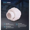Midline Valve CPVC Union Coupling Pipe Fitting 3/4'' Solvent Connections