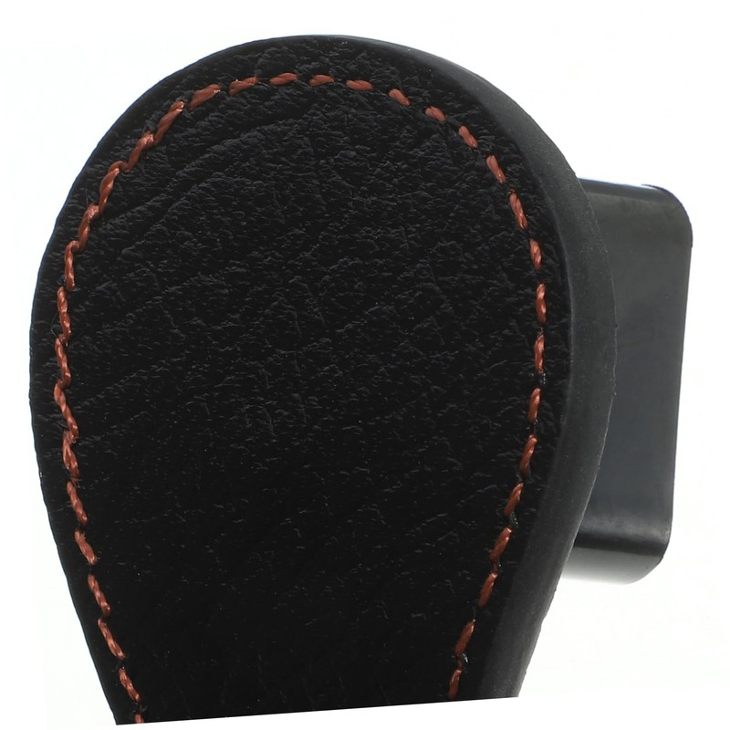 SAFIGLE Ergonomic Leather Chalk Holder for Pool Cues Durable Billiard