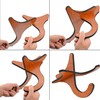 Ukulele Stand + Ukulele Strap X Shape Wooden Folding Musical