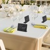 JEFURE 12 Pcs 4"x3" Mini Chalkboard Signs for Food, Reusable