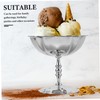 Ciieeo Stainless Steel Dessert Bowl Ice Holder Multi-use Bowl for