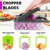 Vegetable Chopper, Pro Onion Chopper, Multifunctional 13 in 1 Food