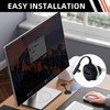 QINJOOELC USB3.0 Threaded Fixing Adapter USB 3.0 Male to Female