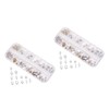 Healvian DIY Crystal Rhinestone Nail Art Charms of Flat Shape