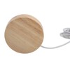 LED Light Base Display Base, USB Interface Wood Lighted Display