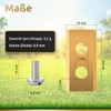 ECENCE 18 High Quality Blades for Robotic Lawnmower Includes Screws