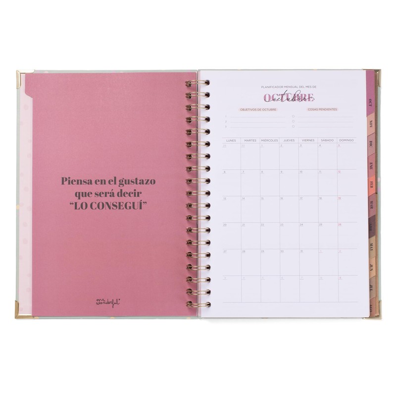 Mr.Wonderful Office Calendar 2025-26 Weekly Planner Extra Large Weekly Planner