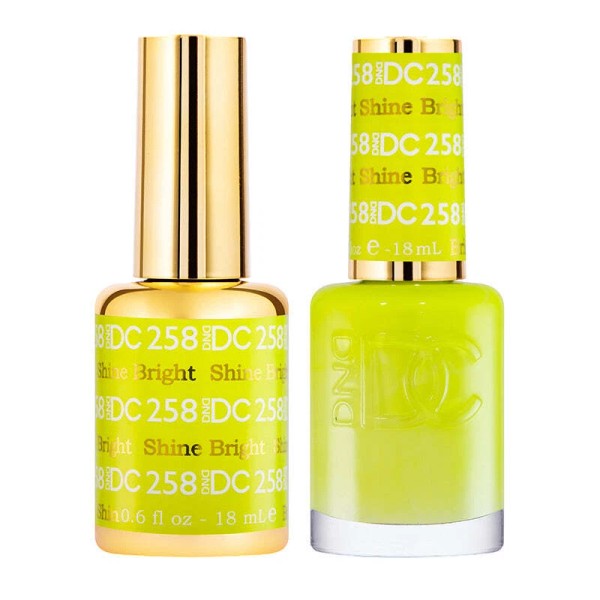 DND DC DUO Matching Gel & Lacquer 0.5 floz/15mL #258