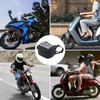 Motorcycle Handlebar Bag, Large Storage Black Motorcycle Tank Bag Front,