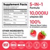 Venture Pal 5-in-1 Vitamin D3 10000 IU & K2 as