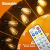Skoiuc 100FT Solar String Lights Outdoor Waterproof with Remote &