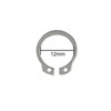 50 Pcs External Retaining Rings, Stainless Steel C-Clip Snap Rings,