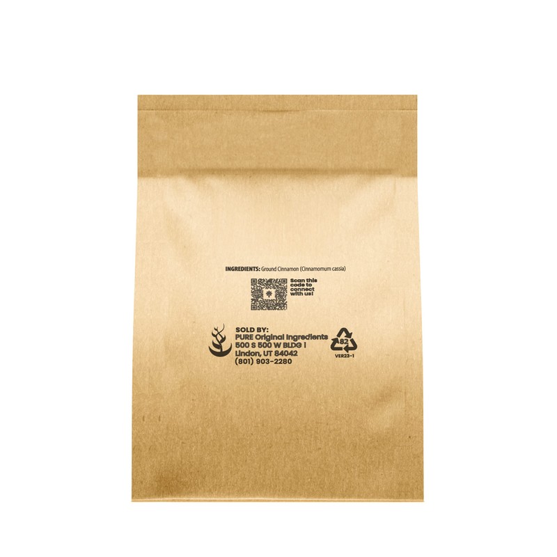 Pure Original Ingredients Ground Cinnamon (8 oz) Pure Cinnamon Cassia,