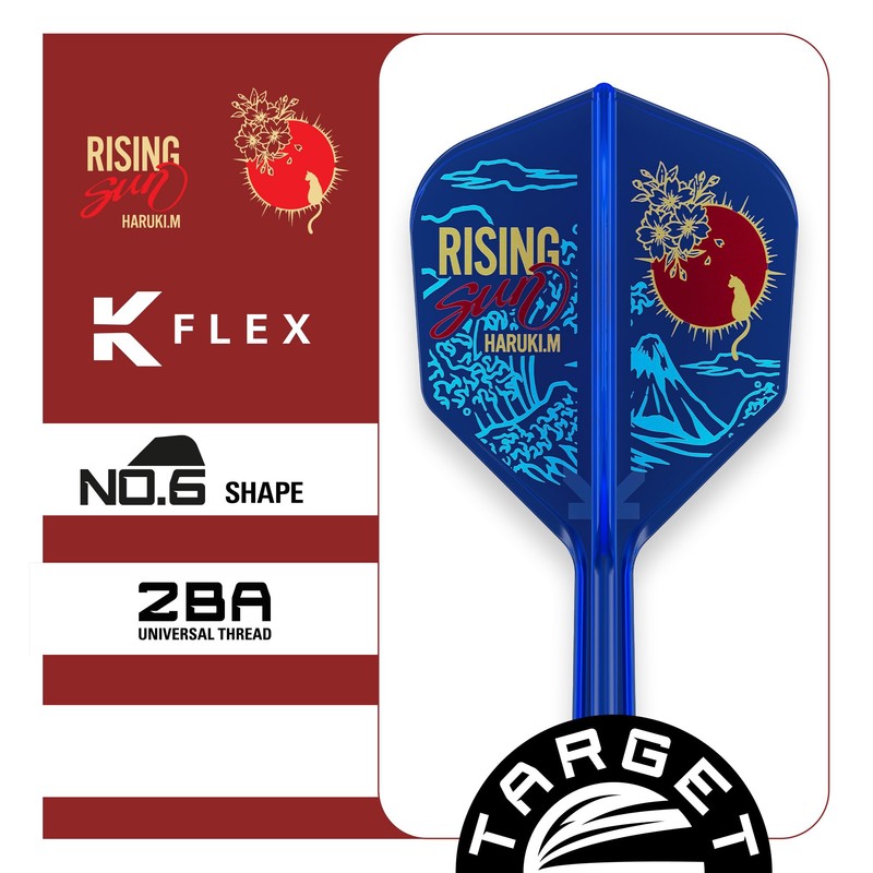 TARGET Japan K-Flex Rising Sun Haruki Muramatsu No.6 KFlex Dart