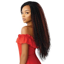 Outre X-Pression Twisted Up Long Length Yaki Curly Style Synthetic Hair Braid - PASSION JERRY CURL 22" (950)